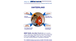 Desktop Screenshot of meiertours.ch