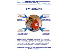 Tablet Screenshot of meiertours.ch